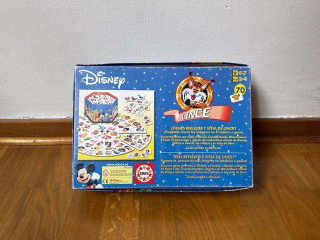 Juego Lince Disney Educa