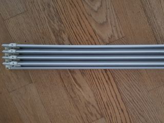 Binario a 4 vie per tende a pannello scorrevoli