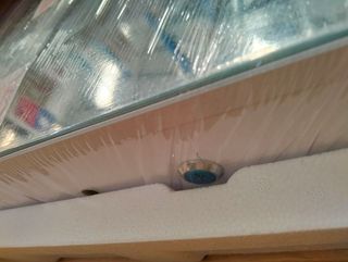 SONGMICS JJC002W01 Armadietto per gioielli con specchio