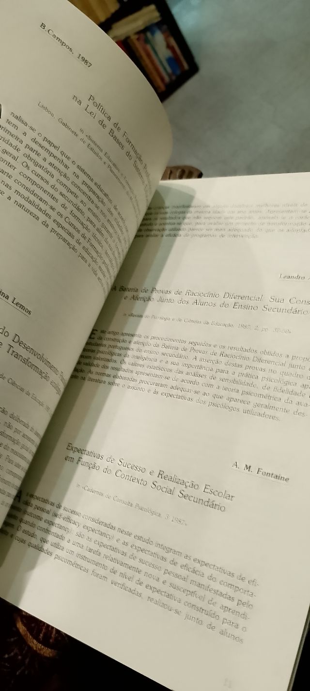 Cadernos do INIC 1987 Ciências Sociais