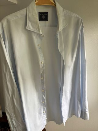 Camisa Scalpers Azul Talla 41