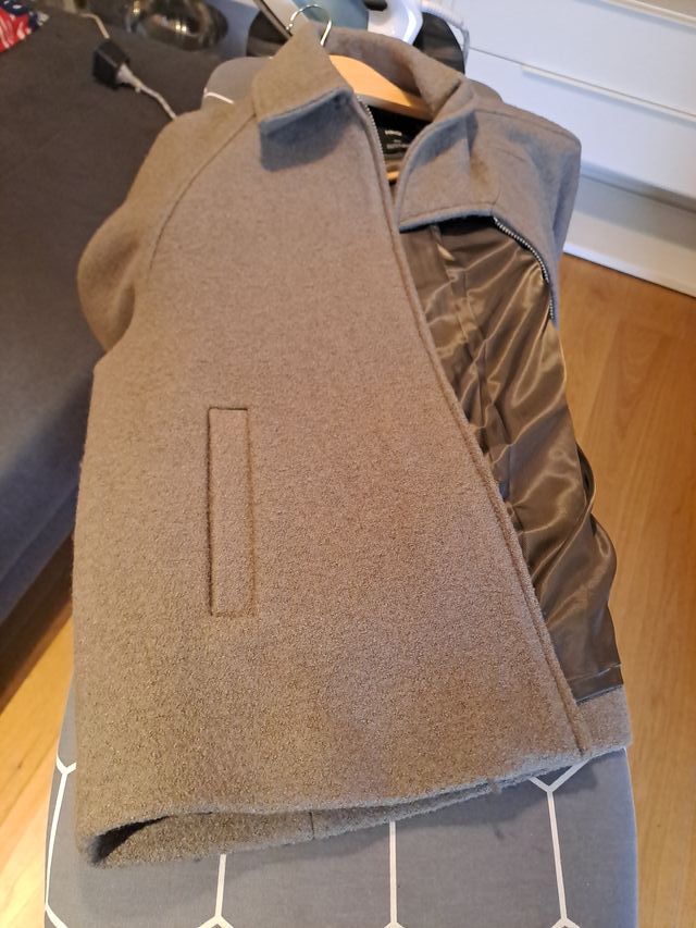 Chaqueta Mango Beige Talla M