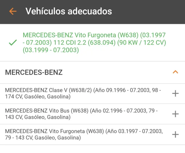Ventilador Habitáculo Stark Mercedes Vito