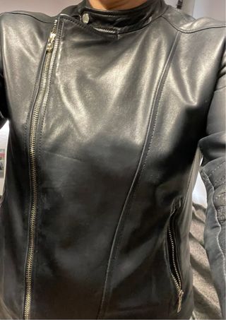 Cazadora Massimo Dutti Azul Marino