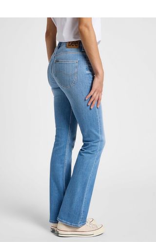 Pantalón vaquero Lee acampanado azul