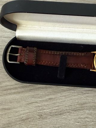 Reloj Lotus Quartz Clásico Marrón/Dorado