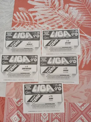 Colección Cromos LaLiga Este 25/26