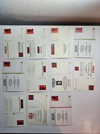 Lotto cartoline Diabolik - 11 Pezzi