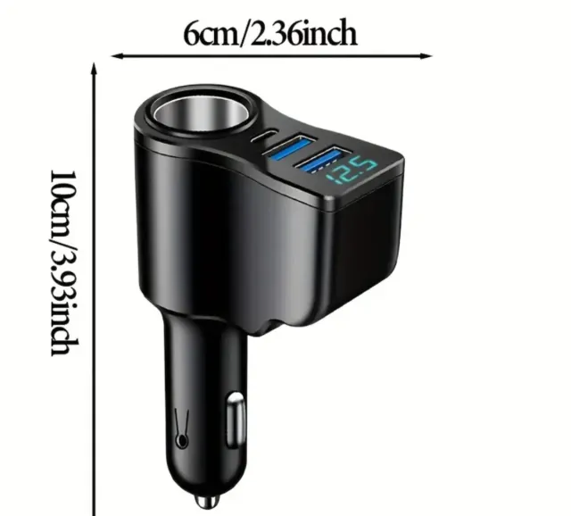 Cargador Coche Multifuncional USB