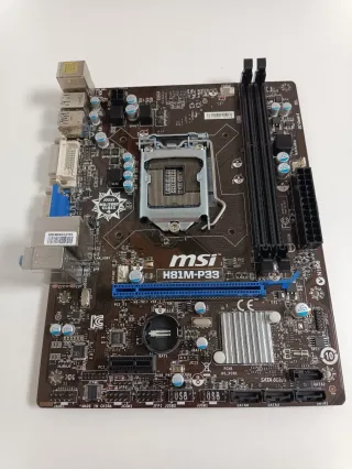 Placa Base MSI H81M-P33