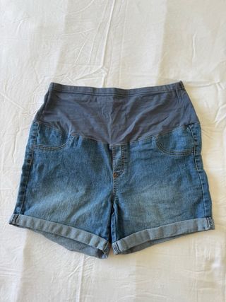 Pantaloncini premaman in denim
