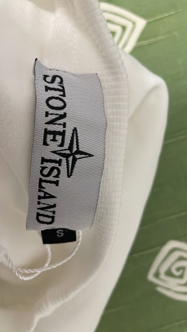 Sudadera Stone Island Blanca