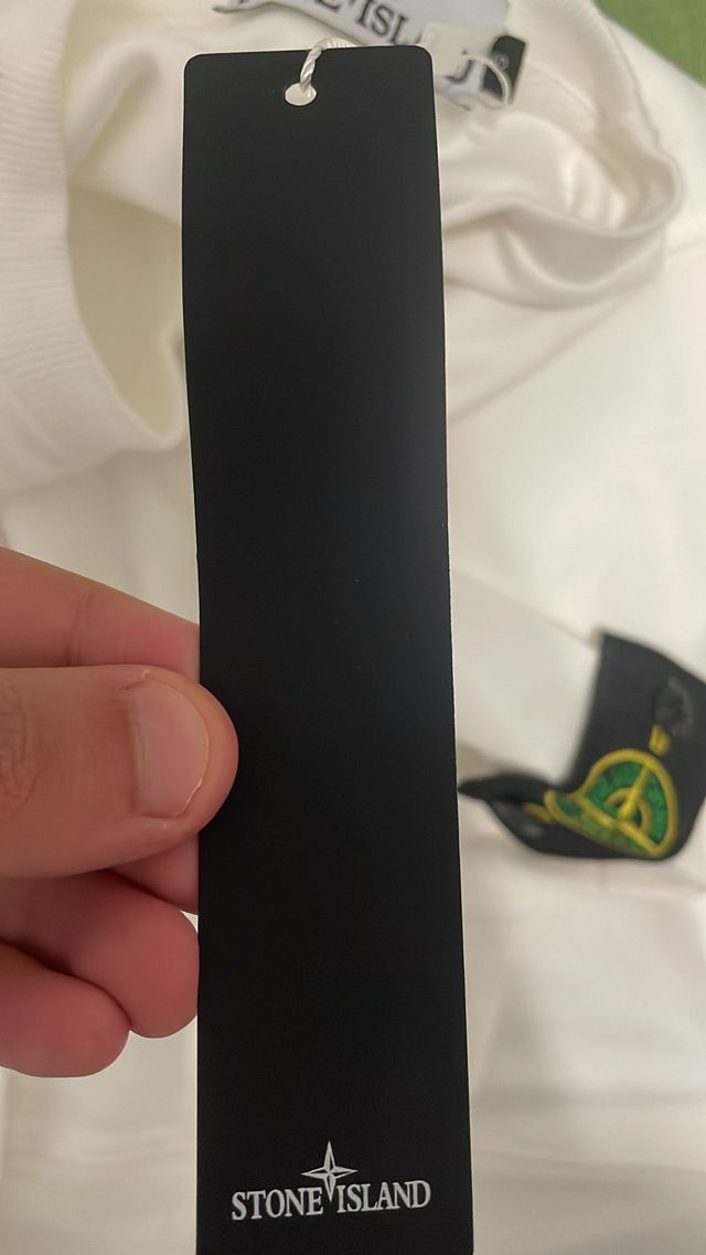 Sudadera Stone Island Blanca