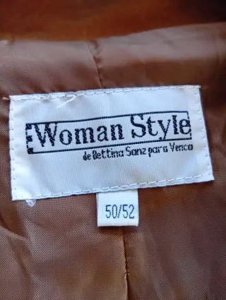 Chaqueta Mujer Style Marrón