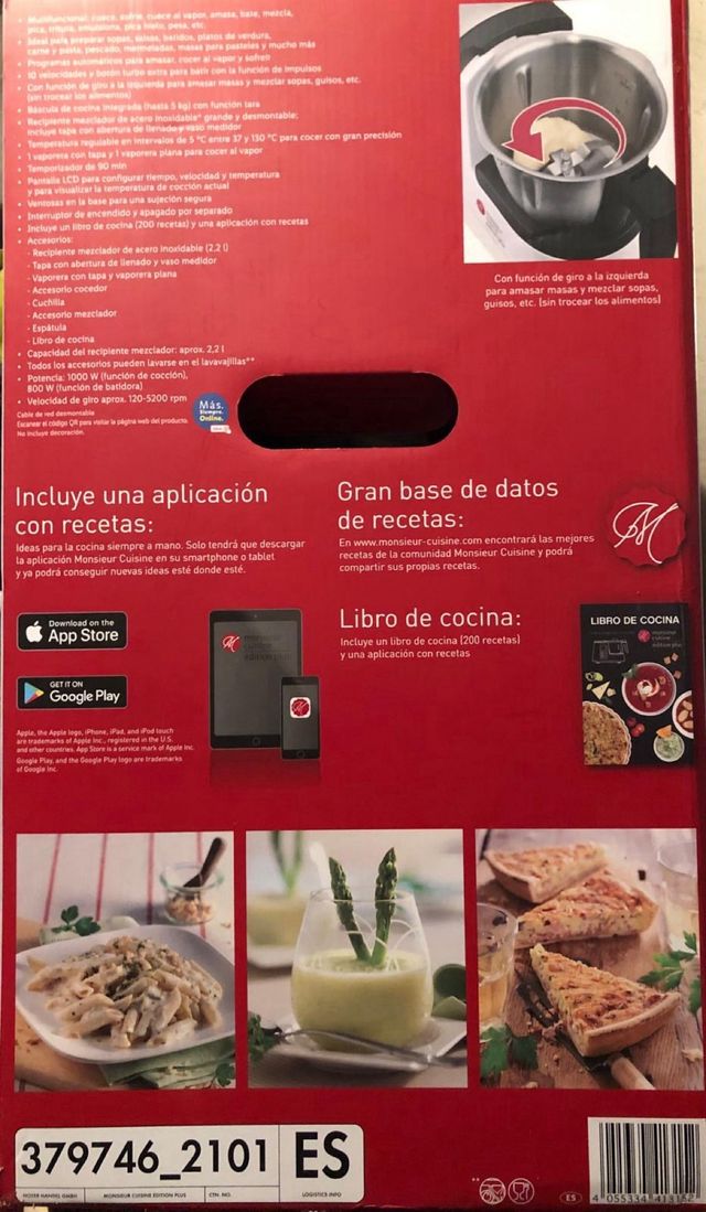 Robot de Cocina SilverCrest Monsieur Cuisine