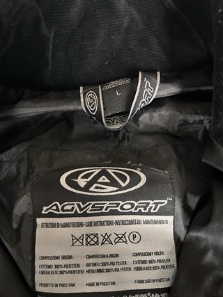 Giacca Moto AGV Sport Typhoon Nera