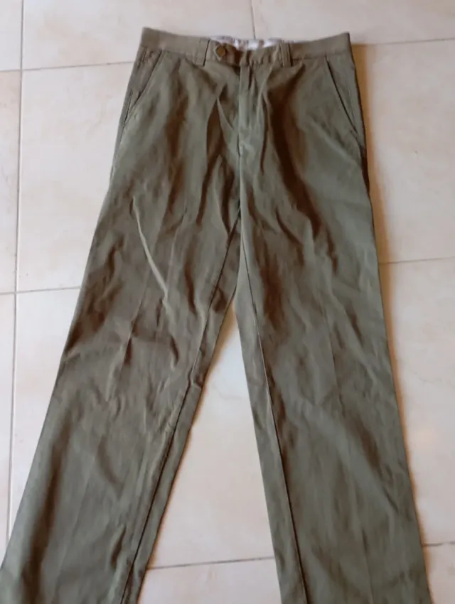 Pantaloni Ermenegildo Zegna Verde Oliva