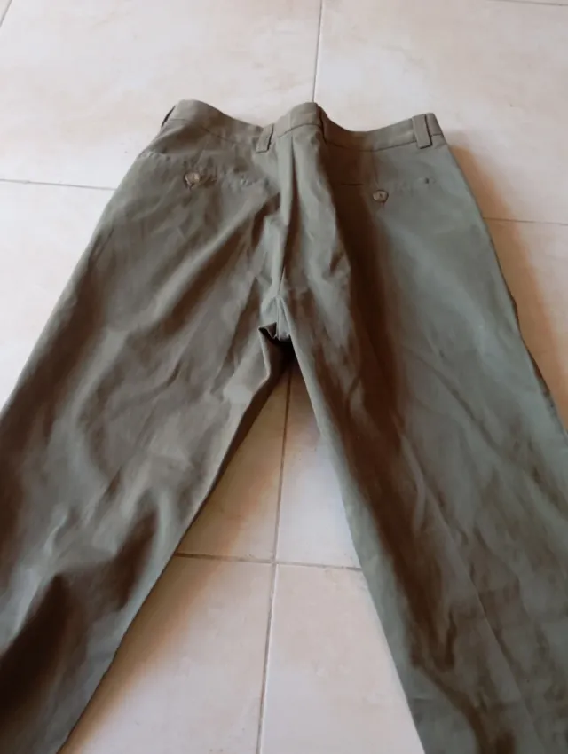Pantaloni Ermenegildo Zegna Verde Oliva