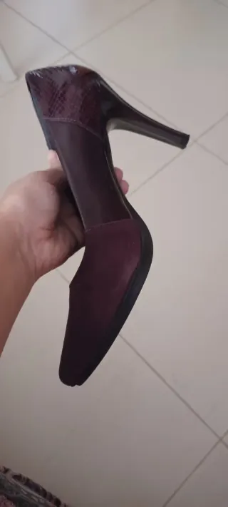 Zapatos de tacón CAMBY granate