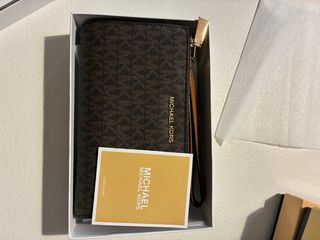 Portafoglio Michael Kors marrone