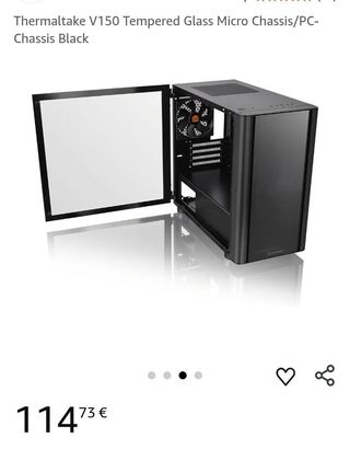 Caja Thermaltake V150 RGB Micro ATX Negra