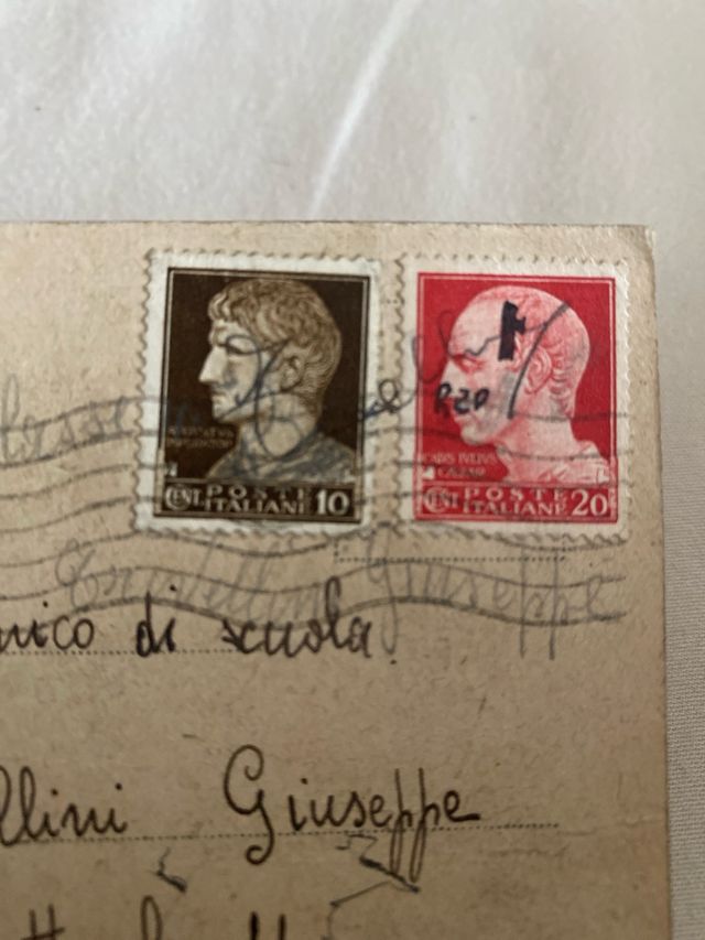 Cartolina Natale 1943 Collezionismo