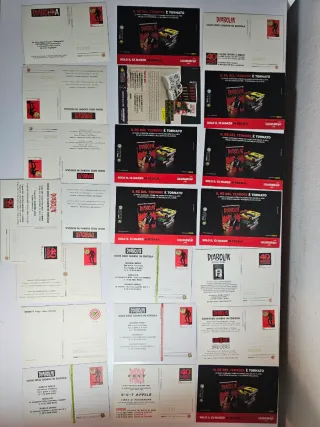 Lotto cartoline Diabolik - 22 Pezzi