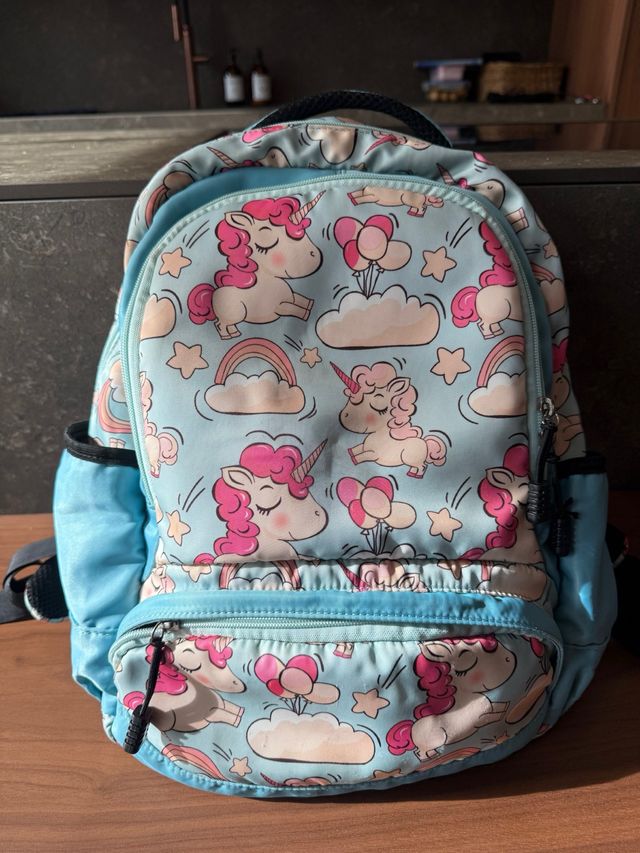 Mochila infantil unicornios