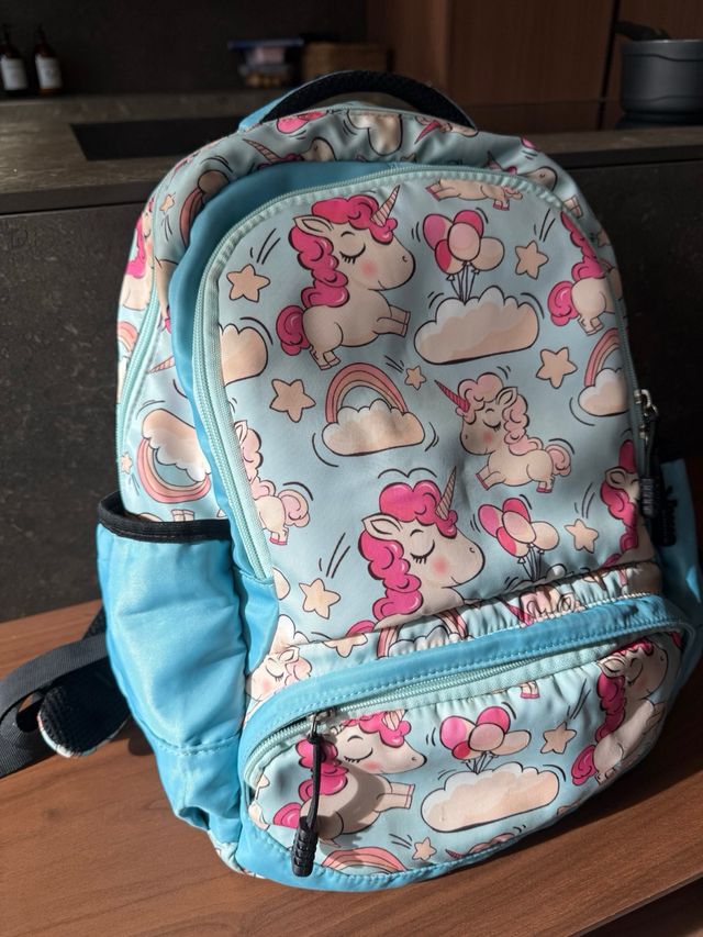 Mochila infantil unicornios