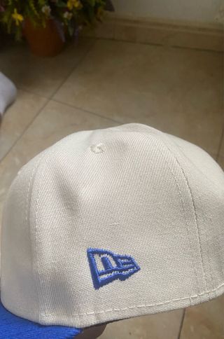 Gorra New Era LA Blanca y Azul