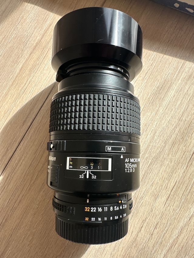 Objetivo Nikon AF Micro Nikkor 105mm 1:2.8D