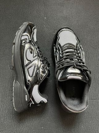 Scarpe Uomo Nere e Grigie