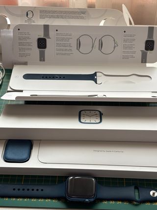 Apple Watch 7 44mm Azul NEGOCIABLE