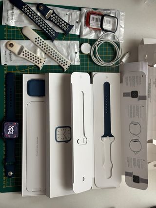 Apple Watch 7 44mm Azul NEGOCIABLE