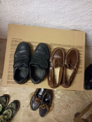 Lotto di 6 paia di scarpe T33/34/35