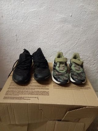 Lotto di 6 paia di scarpe T33/34/35