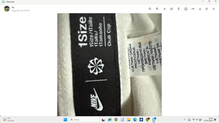 Berretto Nike Bianco Taglia Unica Unisex