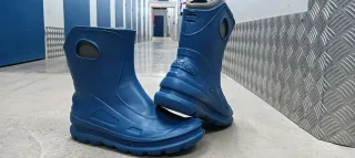 Botas de agua Quechua azules hombre