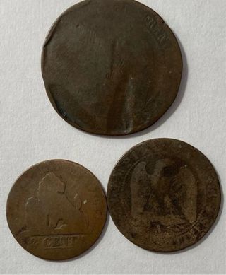 11 monedas antiguas europeas 