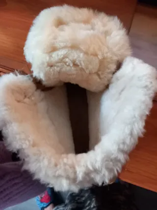 Botas de piel invierno.