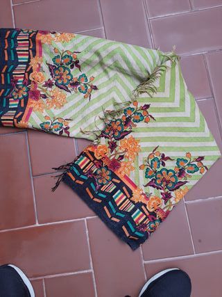 Pareo playa flores 220x 100 aprox