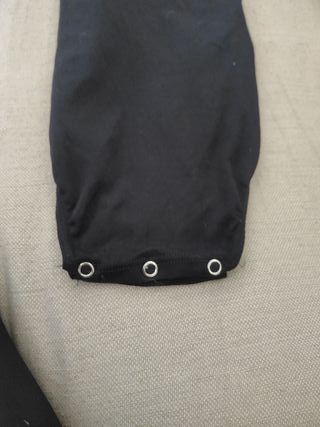 Body de ballet negro manga larga  de Payés