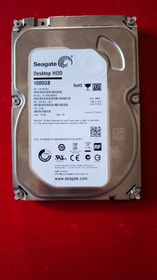 2x Discos Duros HDD Seagate 1TB
