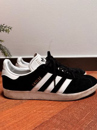 Adidas Gazelle nere taglia 43 1/3
