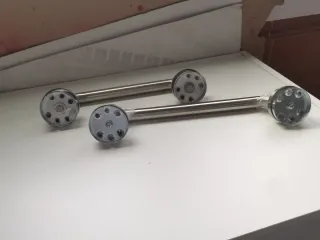 2 Agarraderos Acero Inoxidable