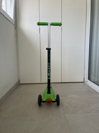 Patinete infantil 3 ruedas verde