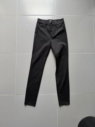 Pantalón Zara pitillo vestir gris NUEVO