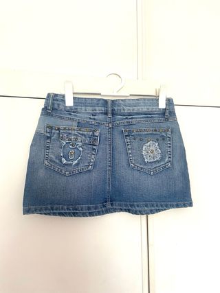 Minifalda vaquera azul nueva