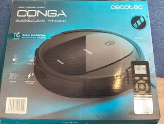 Robot Aspirador Cecotec Conga Quick Clean Titanium