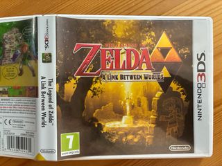 Carátula 'Zelda: A Link Between Worlds' (3DS)